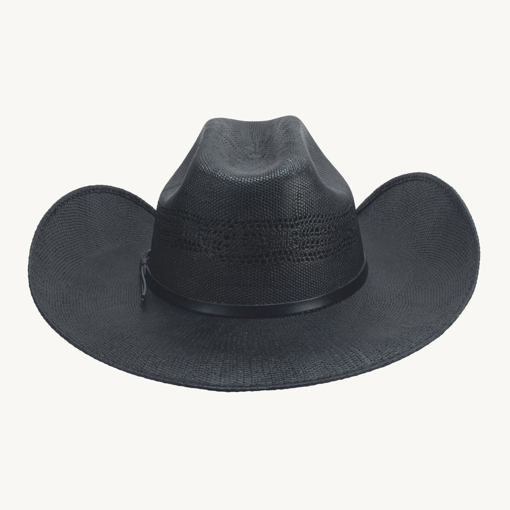 Bullhide Go-Round 20X Straw Cowboy Hat — detail