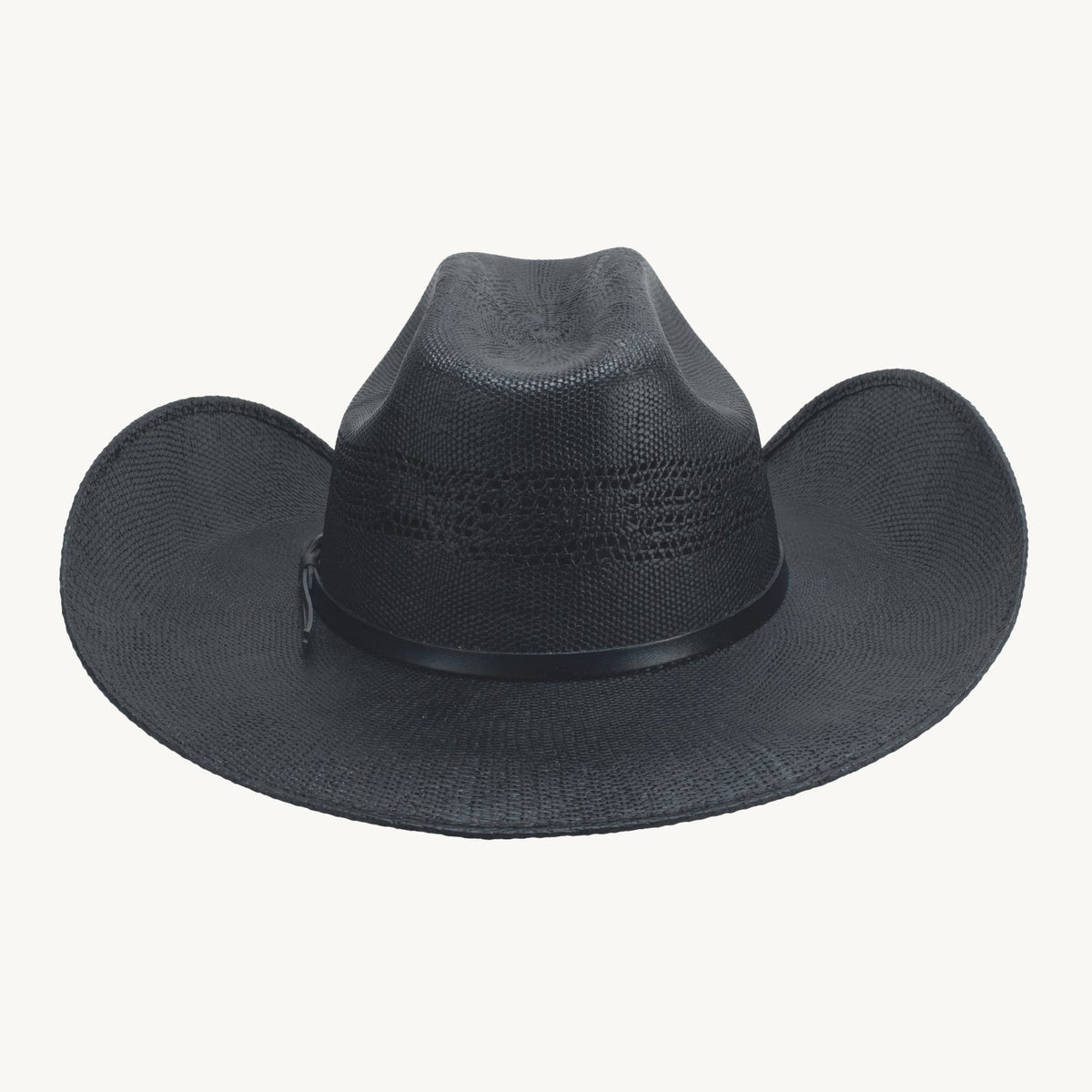 Bullhide Go-Round 20X Straw Cowboy Hat — detail