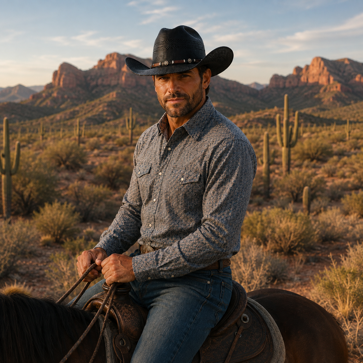 Bullhide Go-Round 20X Straw Cowboy Hat — angle