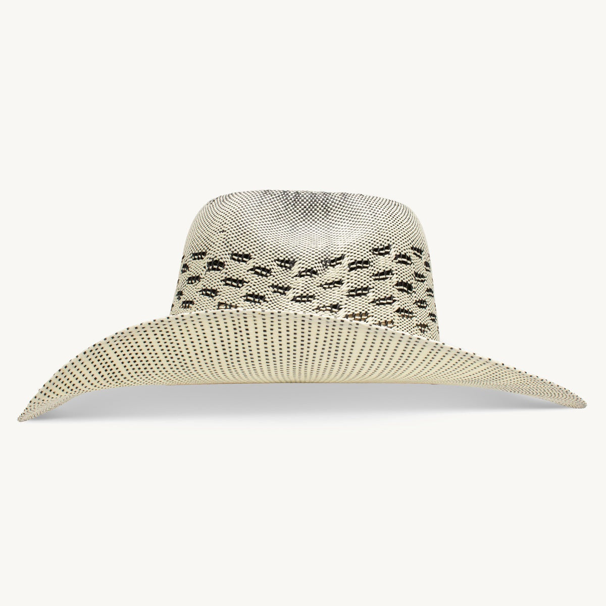 Resistol Everett Tuff Hedeman Straw Cowboy Hat — detail