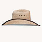 Resistol Hicktown Jason Aldean Straw Cowboy Hat — detail