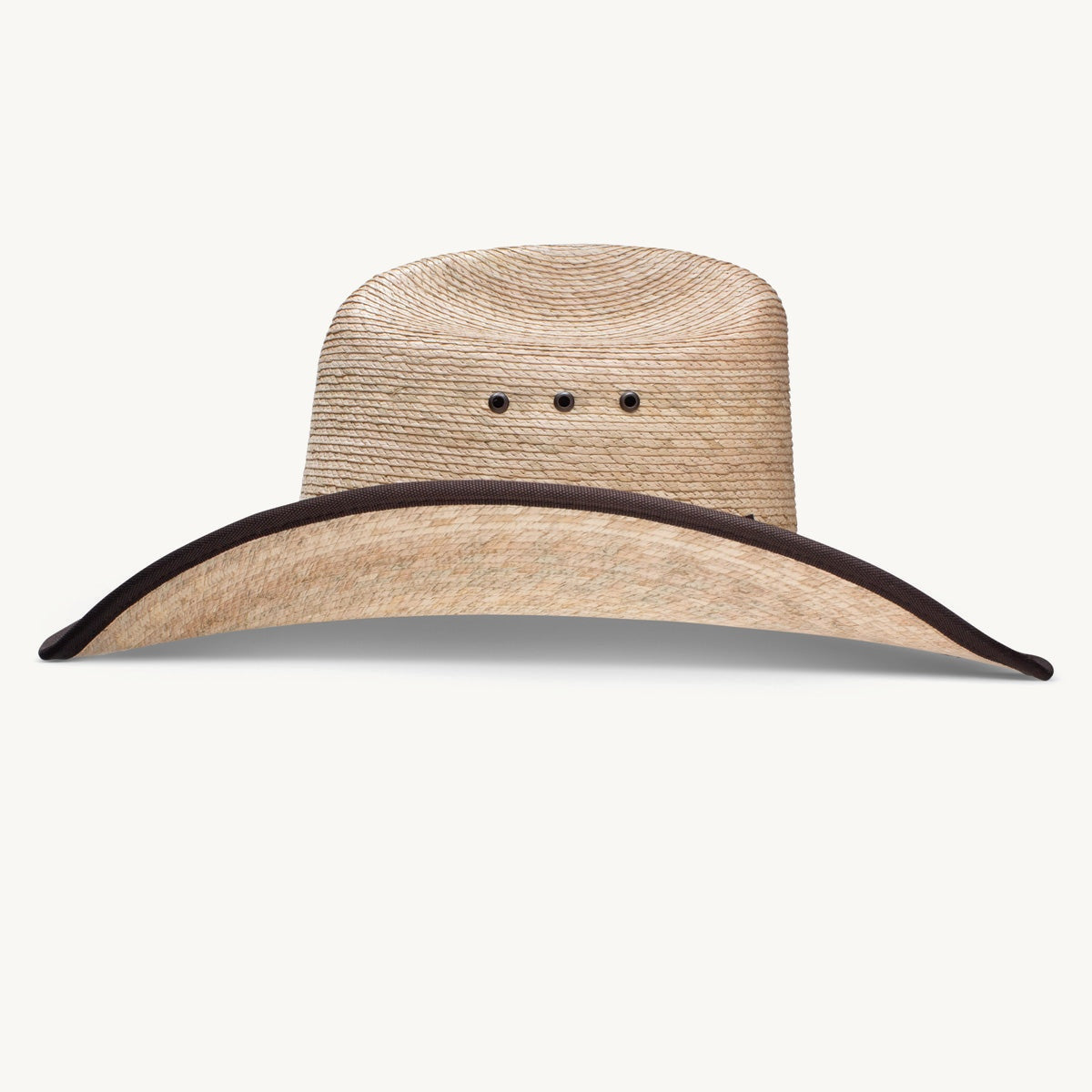 Resistol Hicktown Jason Aldean Straw Cowboy Hat — detail