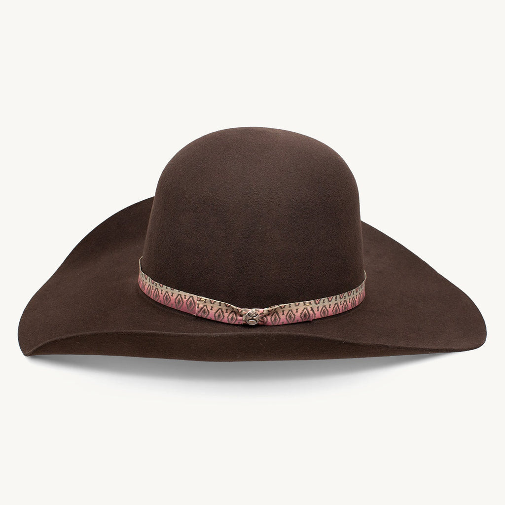 Resistol 4X Roughneck Hooey Felt Cowboy Hat — side
