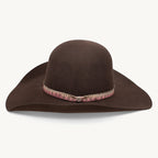 Resistol 4X Roughneck Hooey Felt Cowboy Hat — side