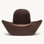 Resistol 4X Roughneck Hooey Felt Cowboy Hat — detail