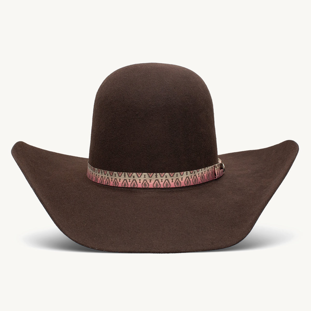 Resistol 4X Roughneck Hooey Felt Cowboy Hat — detail