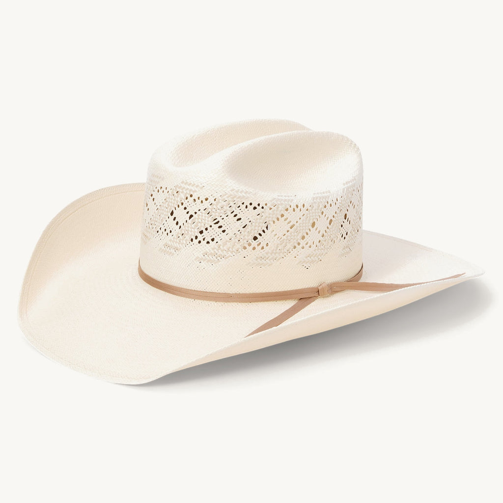 Stetson Thunder 10X Straw Cowboy Hat — detail