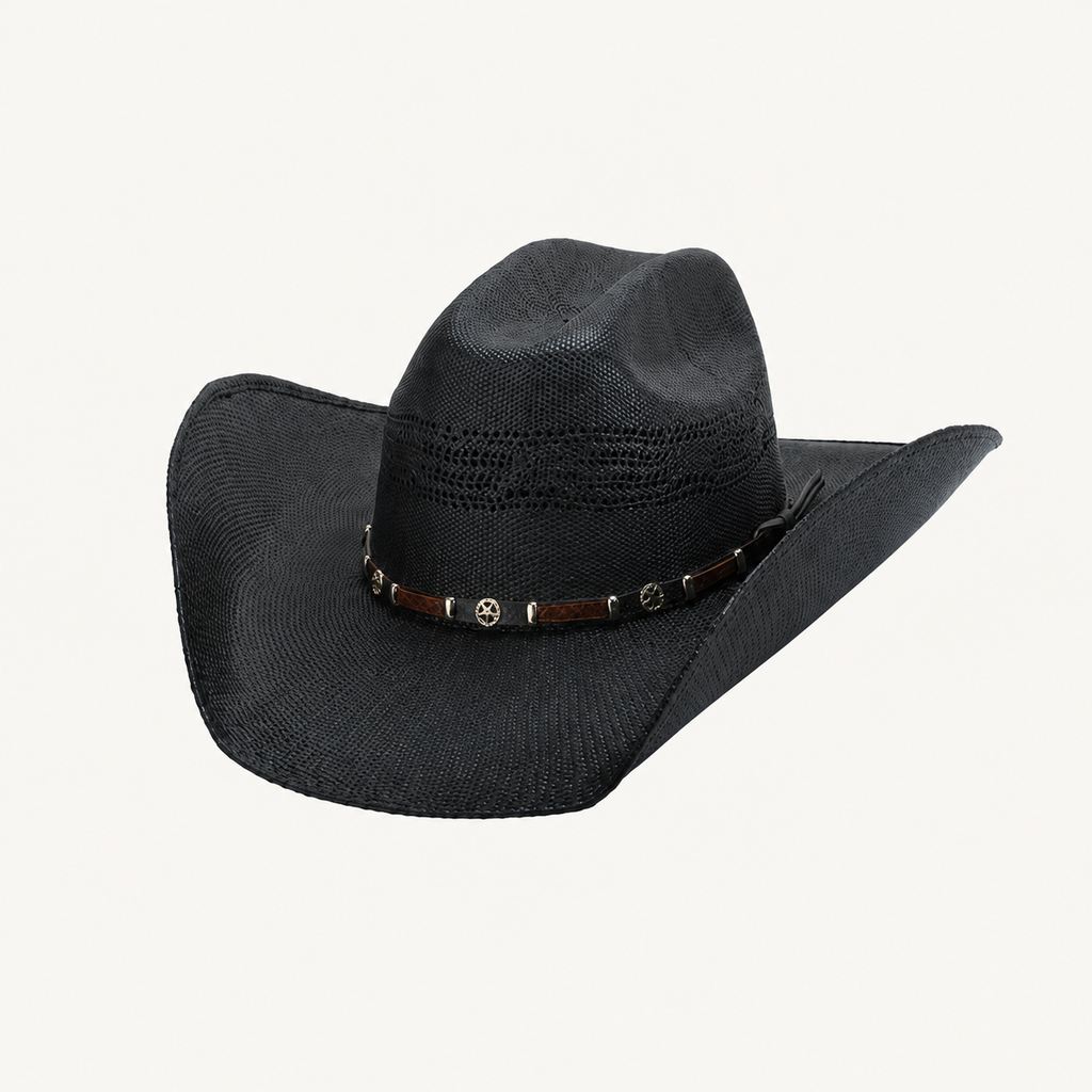 Bullhide Go-Round 20X Straw Cowboy Hat — front