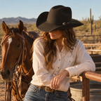 Bullhide Kingman 4X Felt Cowboy Hat black lifestyle