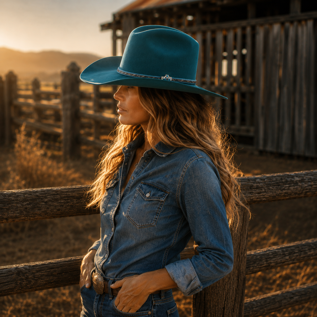 Bullhide Life With You 4X Rodeo Round Up Hat — lifestyle