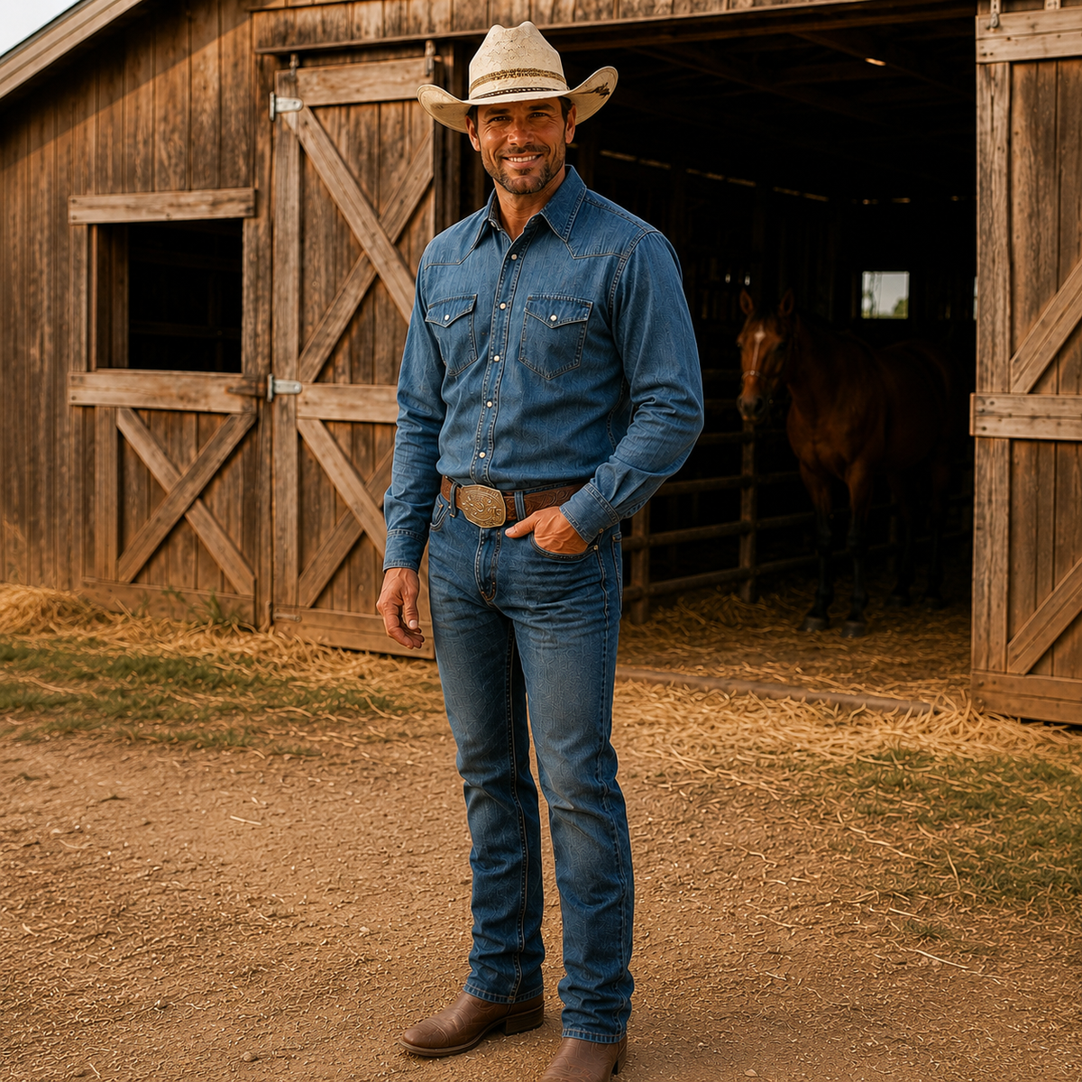 Bullhide Opening Shot 50X Straw Cowboy Hat — side