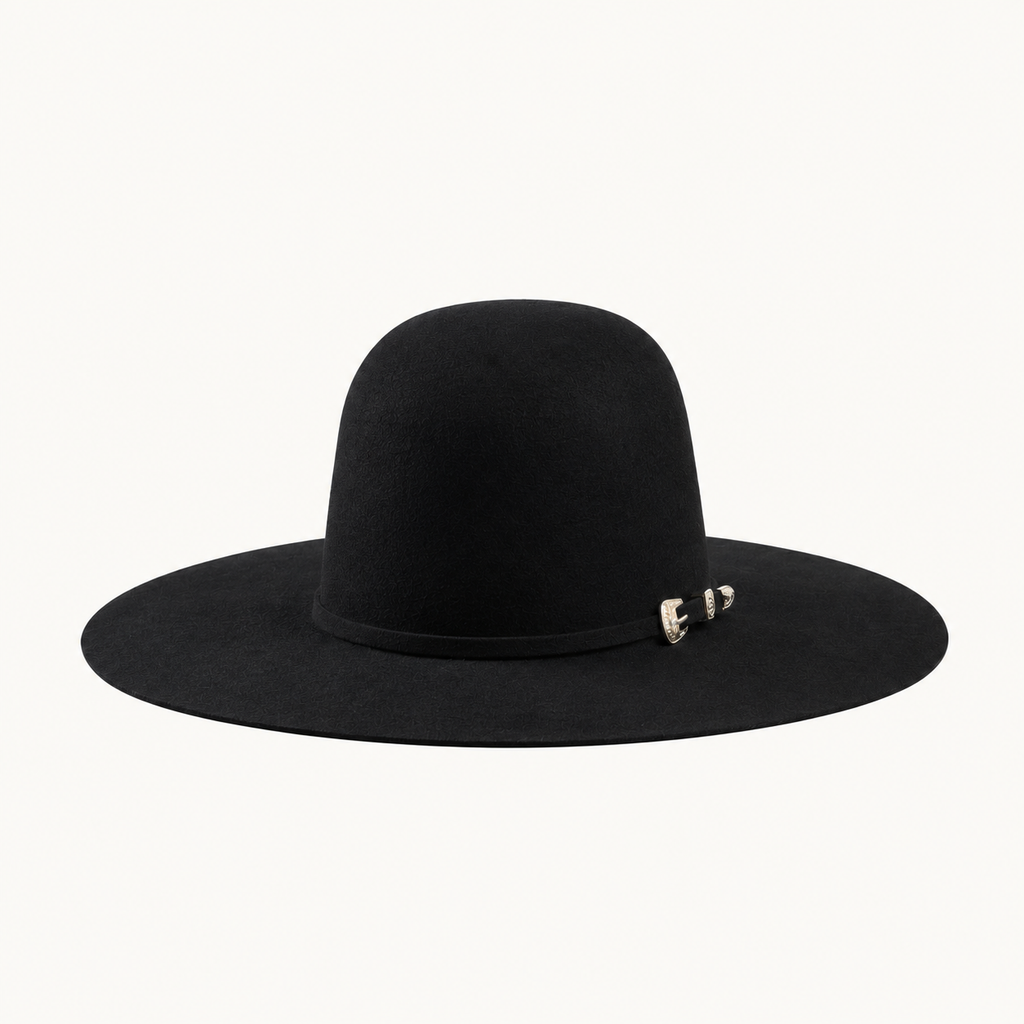 Bullhide Open Crown 6X Felt Hat — detail