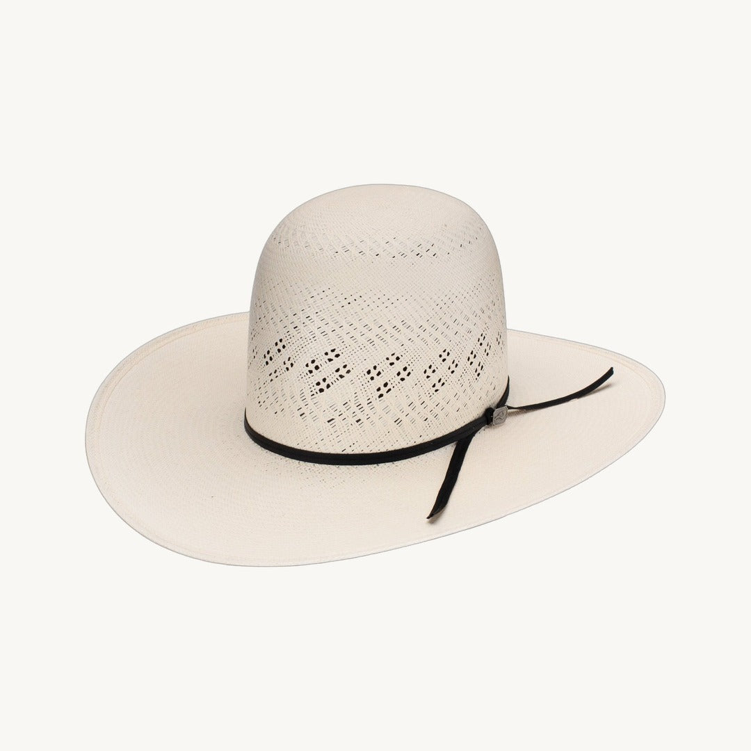 Resistol 20X Latigo Straw Cowboy Hat — front