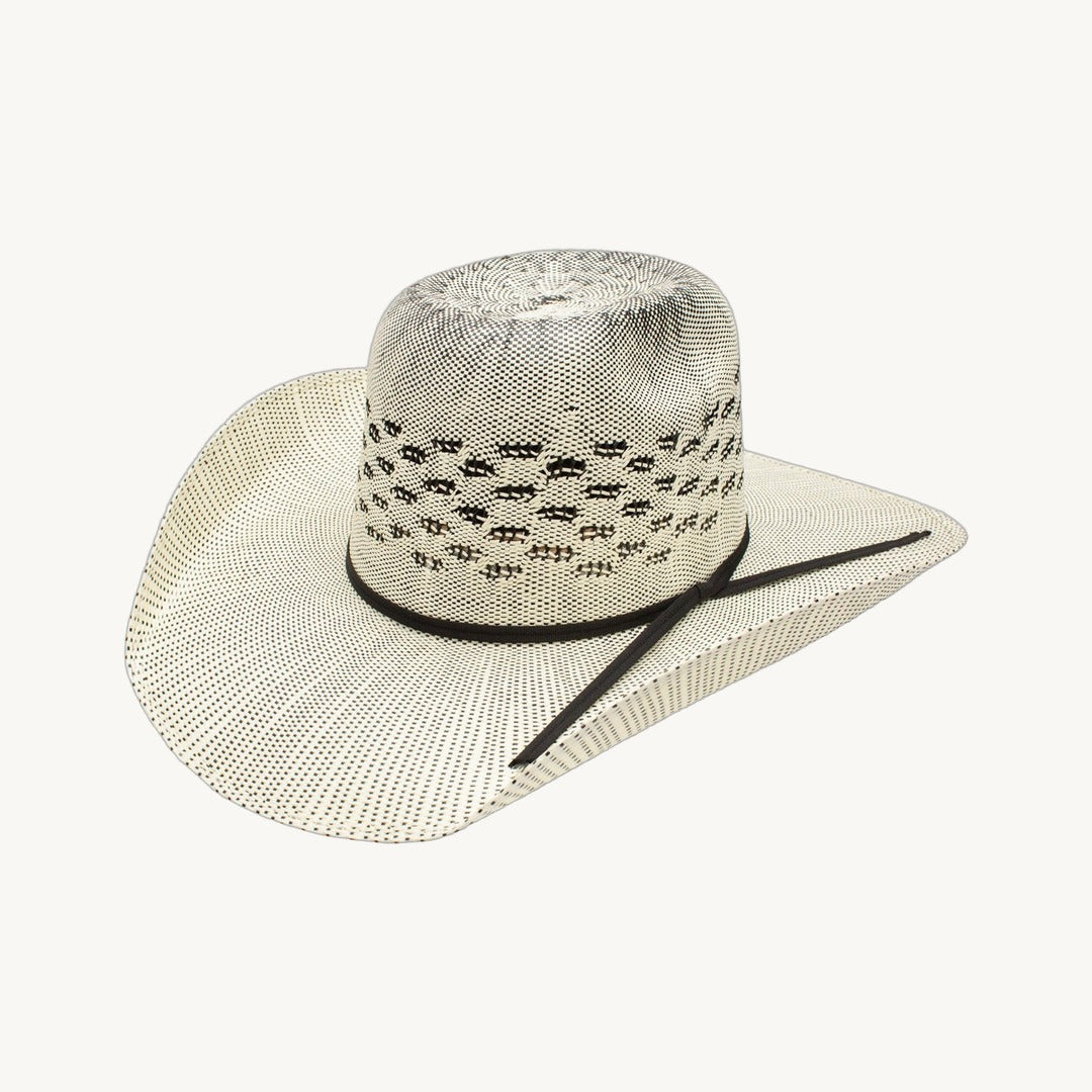 Resistol Everett Tuff Hedeman Straw Cowboy Hat — front