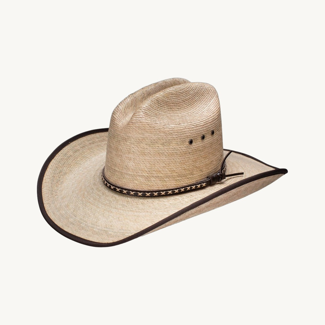 Resistol Hicktown Jason Aldean Straw Cowboy Hat — front