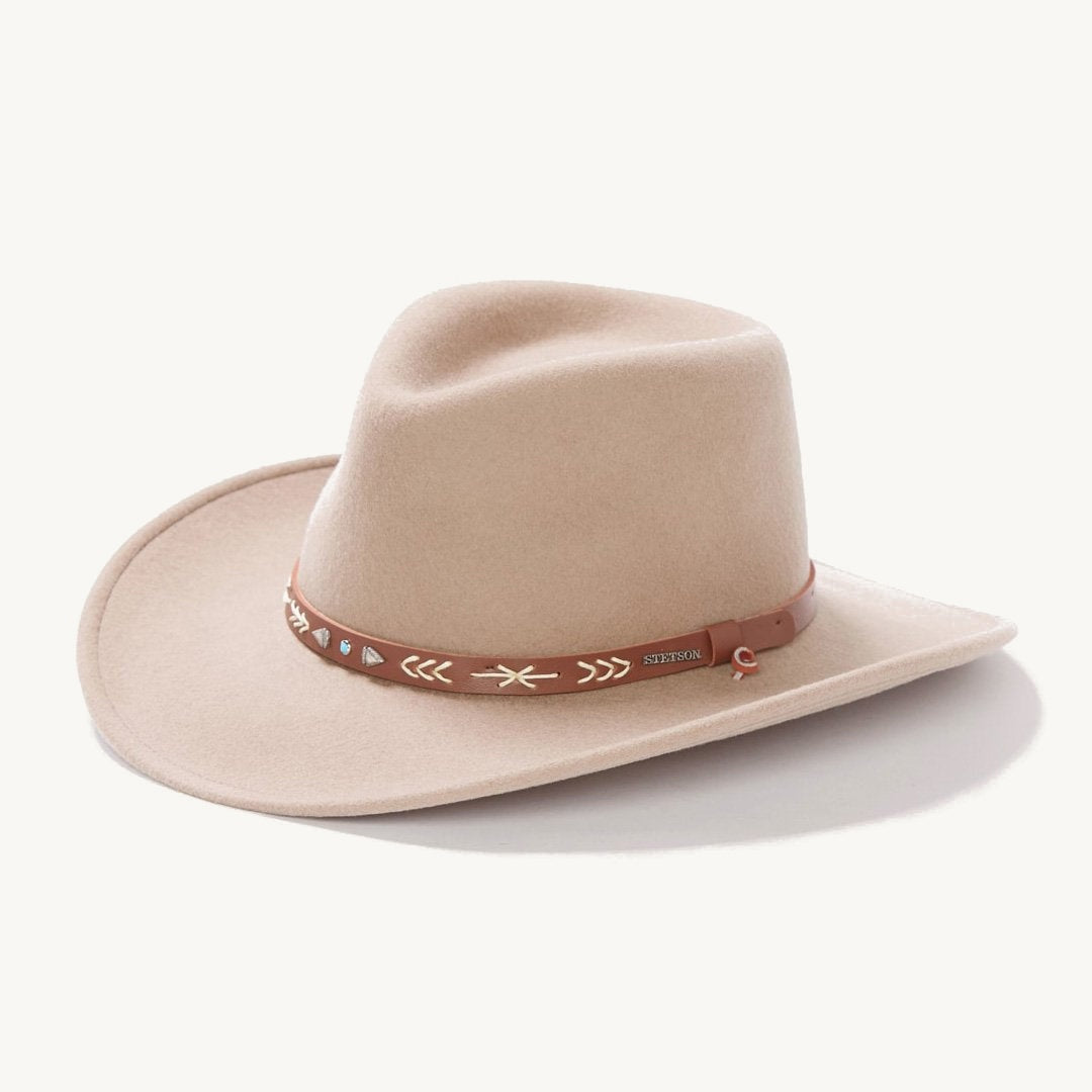 Stetson Santa Fe Outdoor Felt Hat — detail